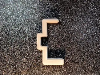 LAGKAPTEN Desk light strip holder