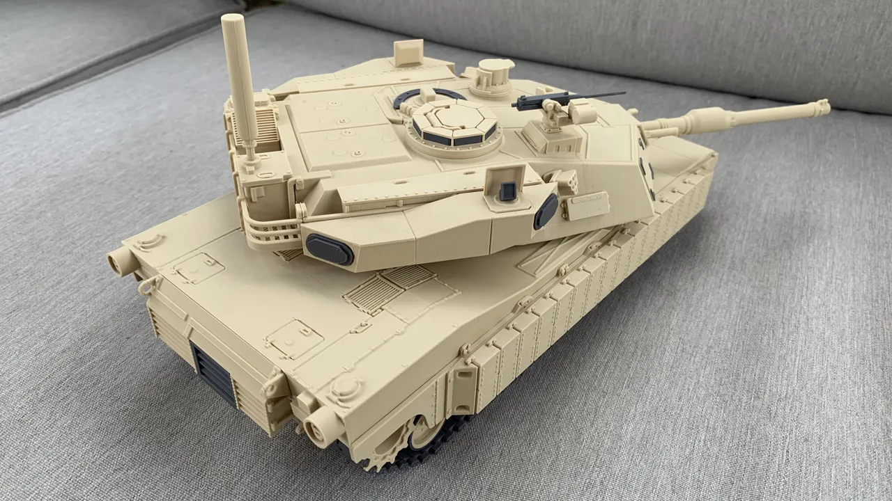 M1A2 Abrams SEPv3 Main Battle Tank view 4