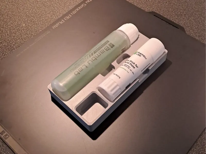 Bambulab Liquid Glue & Glue Stick Holder