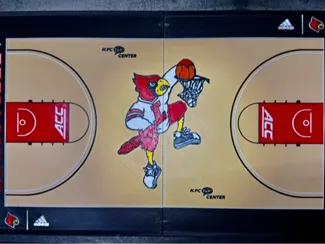 Louisville Cardinals - Denny Crum Court