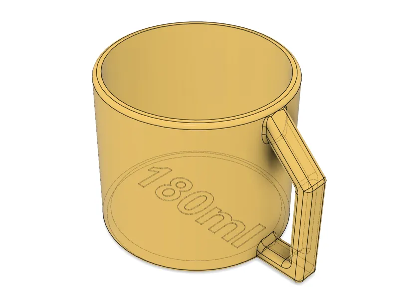 Rice measuring cup 180ml