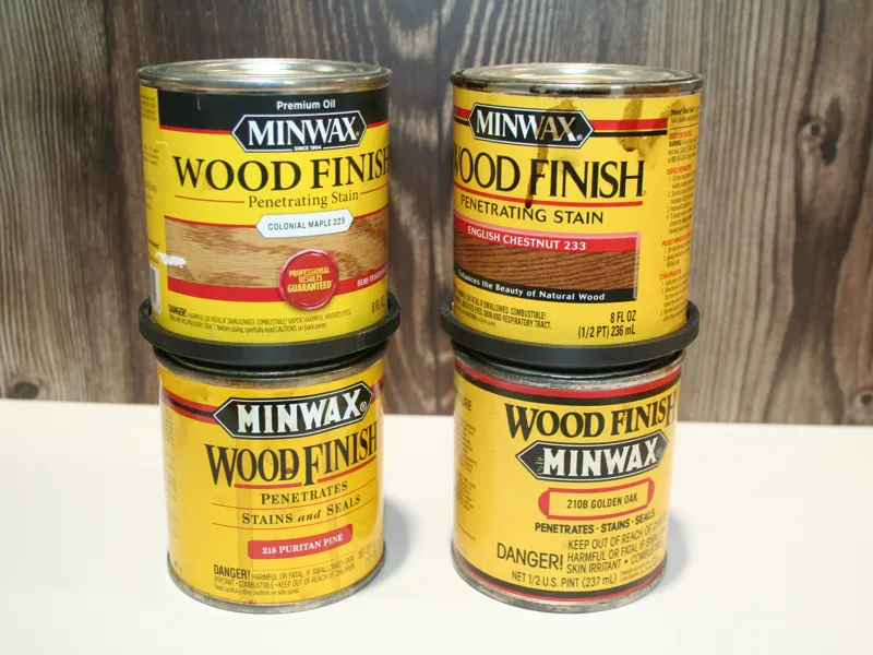 Small Minwax Can Stacker
