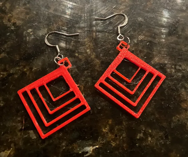 Square Earrings