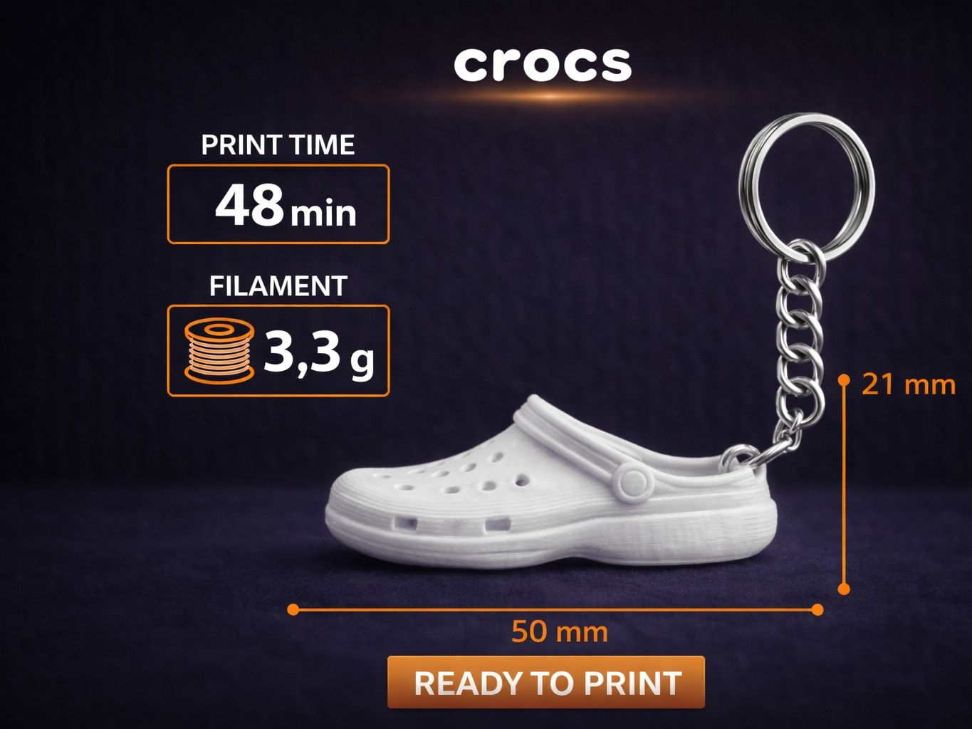 Schlüsselanhänger Crocs 