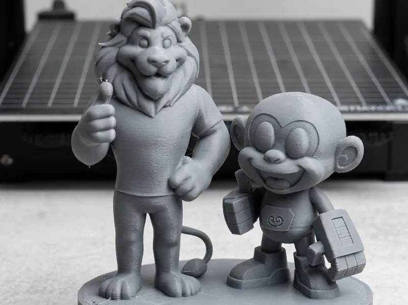 Leao Proerd e Macaco Megamente