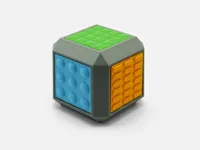 Sensory Clicker Cube Multi Color (No AMS)