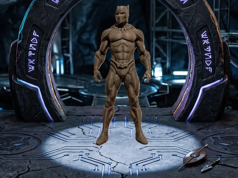 Black Panther – Action Figure Marvel