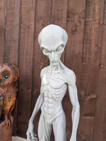 Letrero o emblema decorativo: Astro The 3ft Tall Alien — vista de referencia 5
