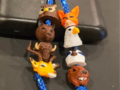 Wood Badge Critter Beads