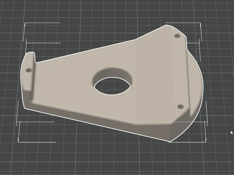 5in Dutch Lap Siding General Purpose Mount