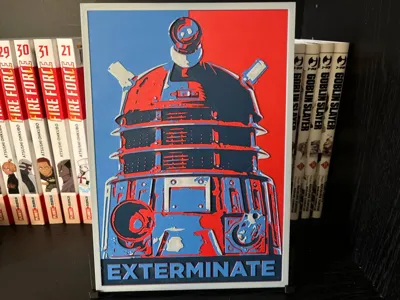 Dalek Obama Style Hueforge