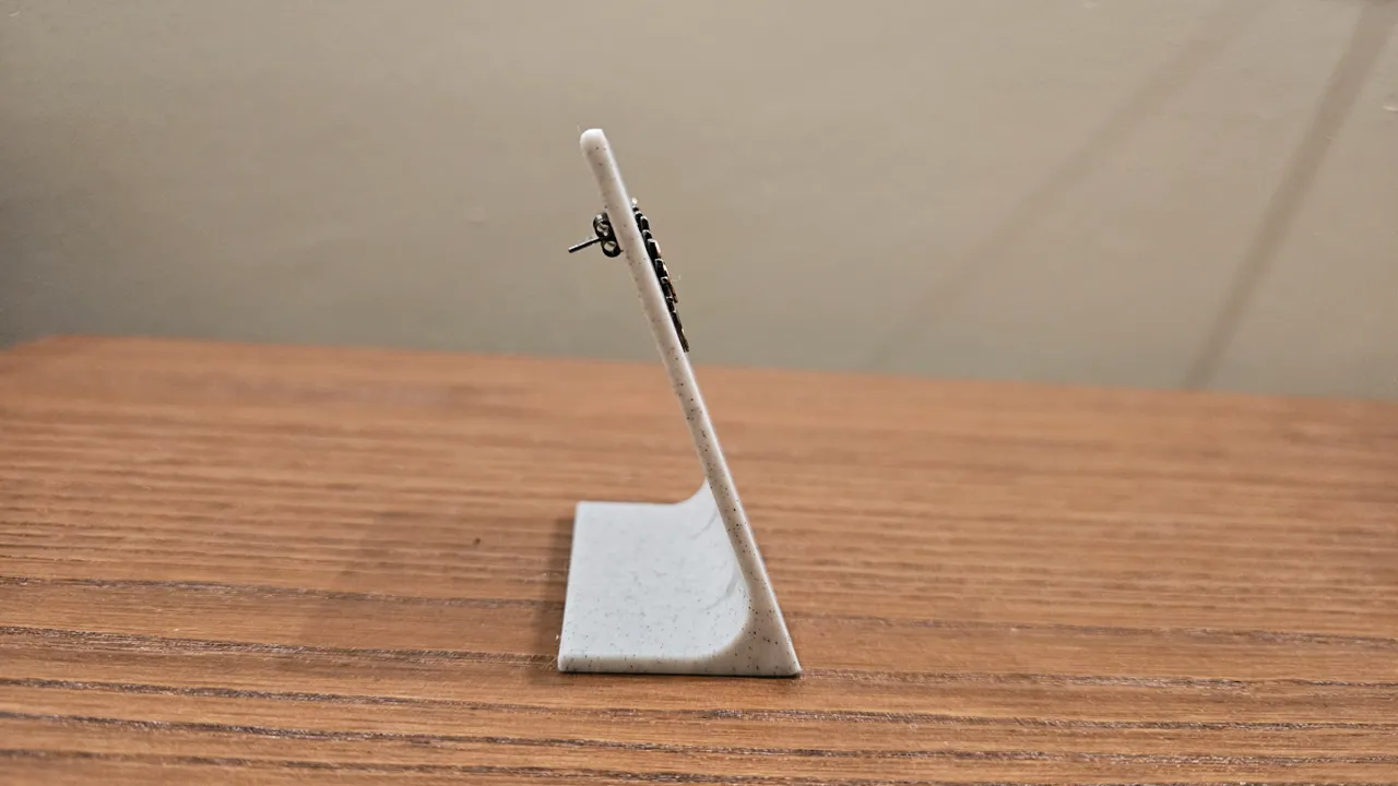 Earring stand/holder view 3