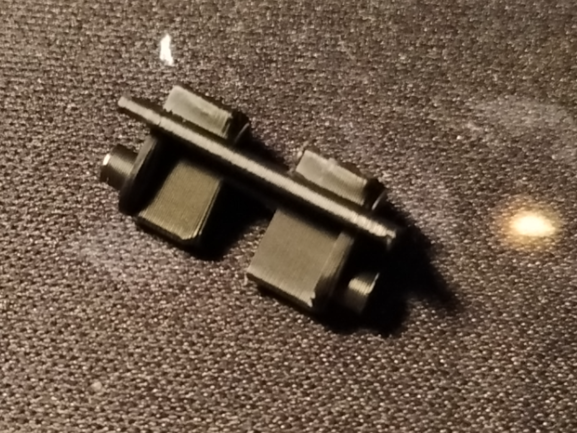 1x2 hinge top plate 3938
