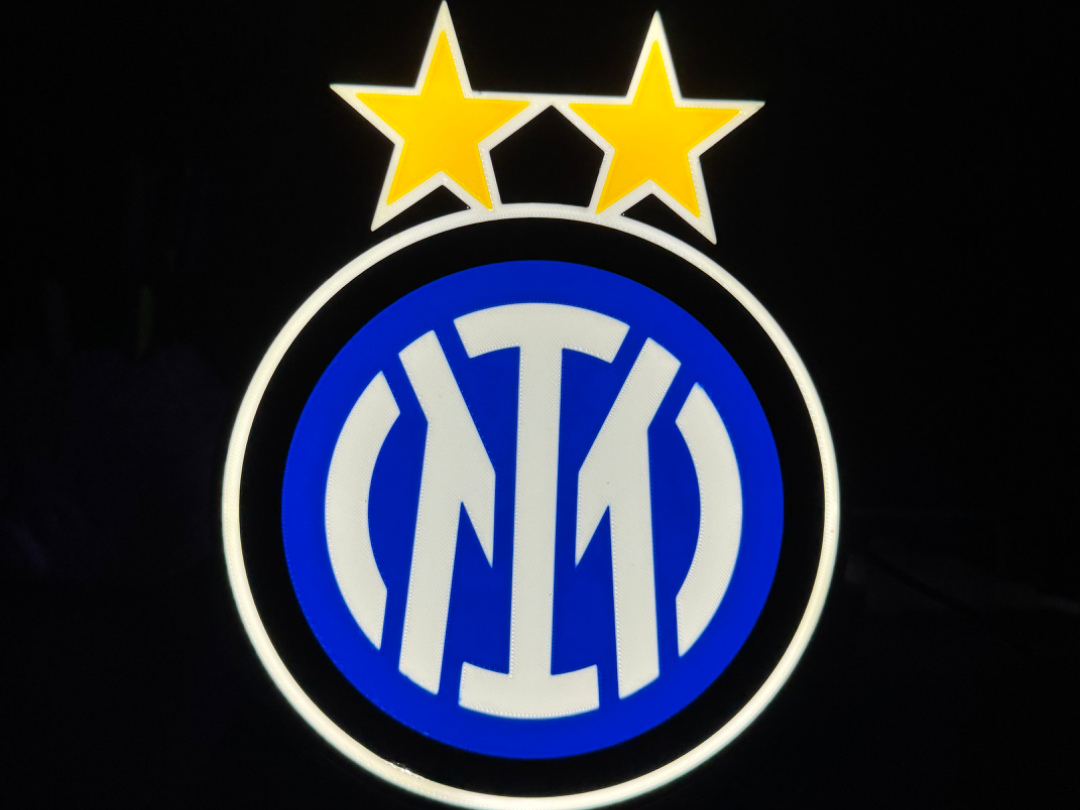 FC Inter Lightbox con base