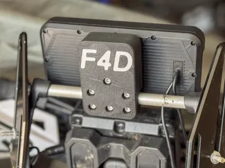 Holder for Carpuride W603 on Yamaha T7