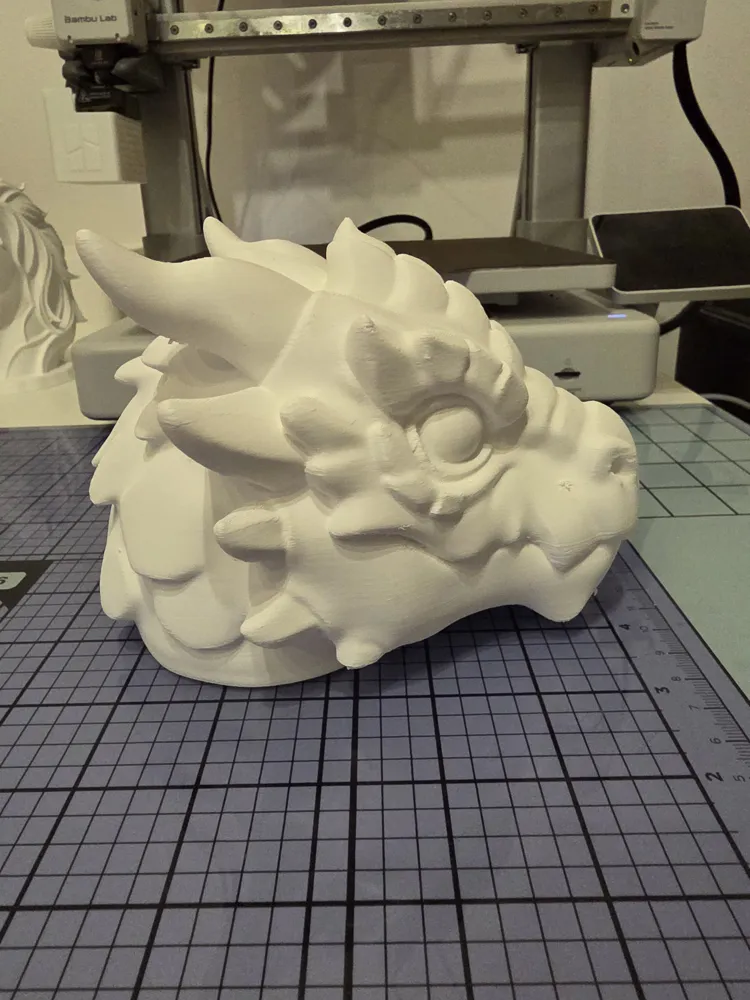Dragon Lamp - Guardian of the Magic Flame - Free 3D Print Model ...