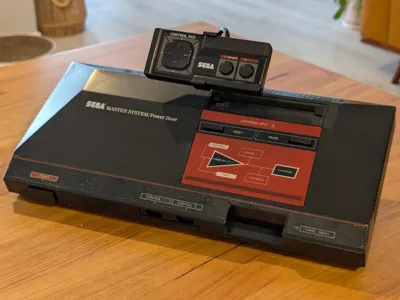 Sega Master System 1 Display Stand