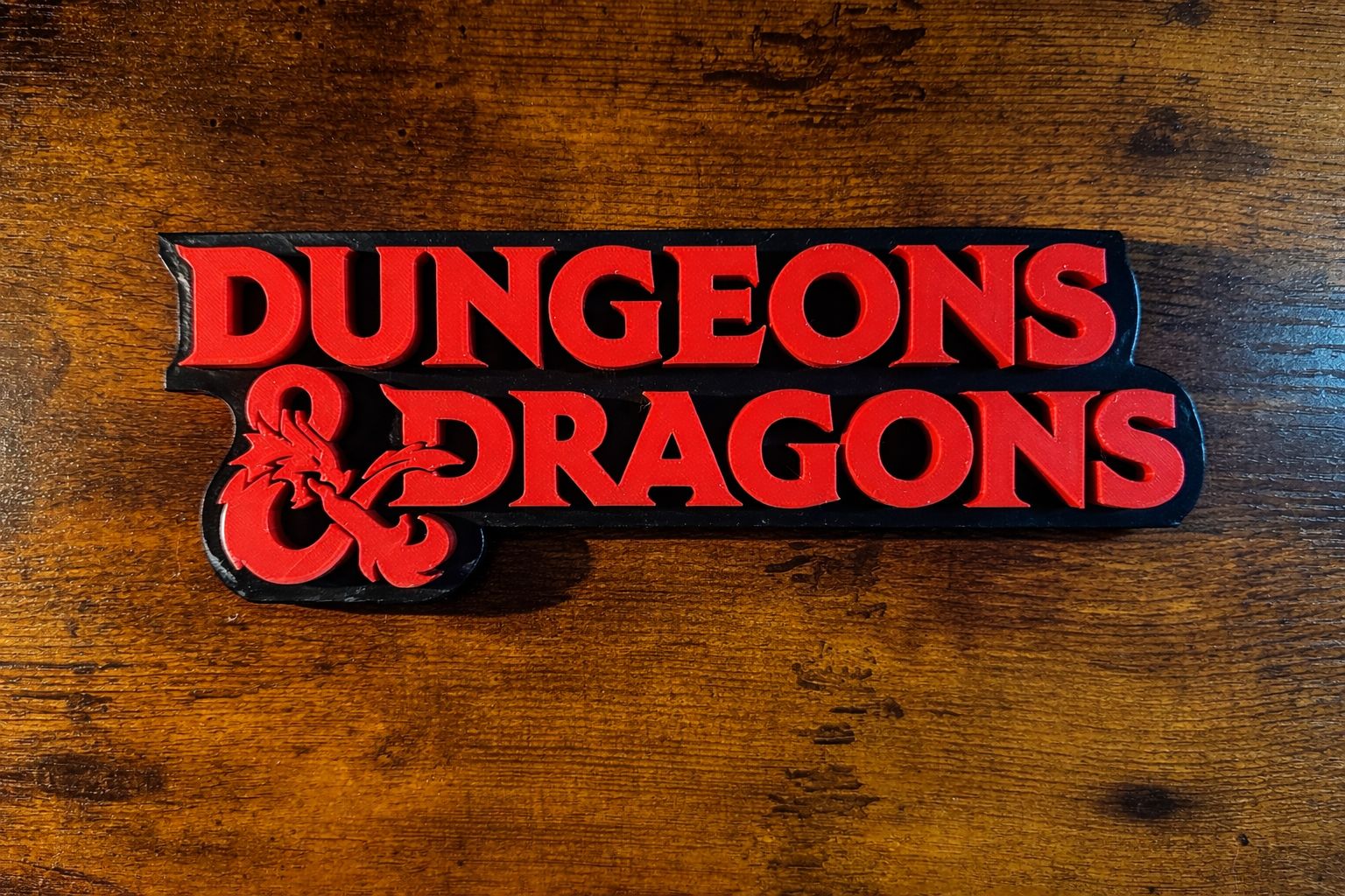 Miniatura 2 do modelo 3D Dungeons & Dragons Logo