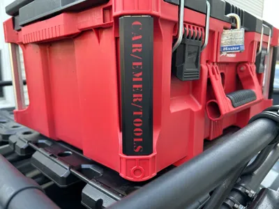 Packout Toolbox Aluminum Labels (M, L, & Rolling)