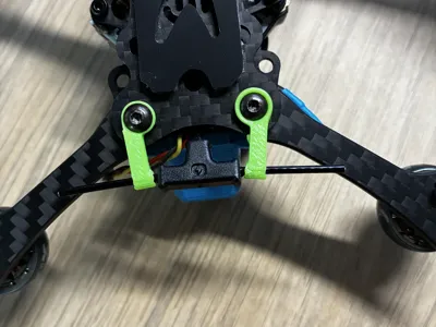 Minimalist ELRS T-Antenna Mount for FPV Drones