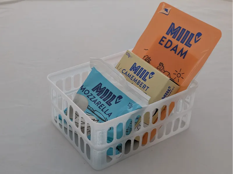 Fridge Stockable Organizer Food Box - Transparent