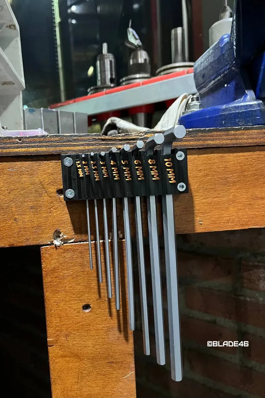 Allen key holder (Skadis version added!) by Blade46 - MakerWorld