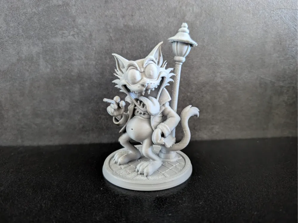 Crazy cat - Free 3D Print Model - MakerWorld