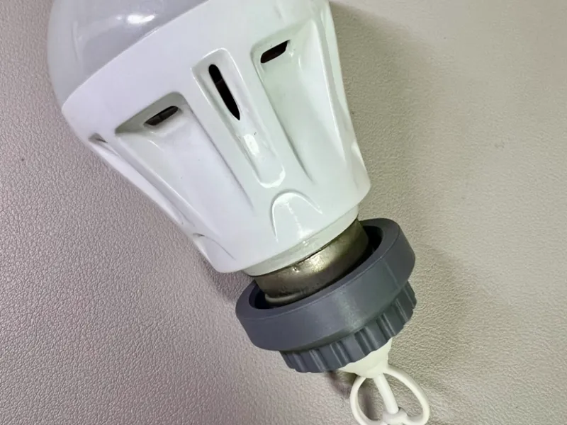 E6 size electric bulb LED socket nut