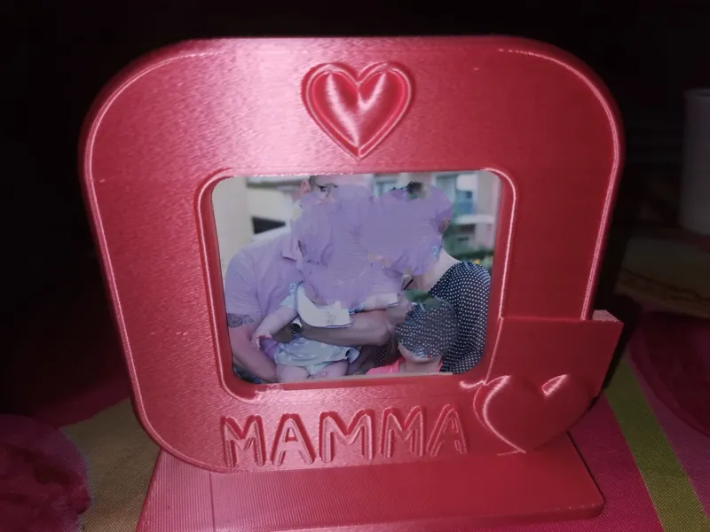 porta fotografia dedicato alla mamma