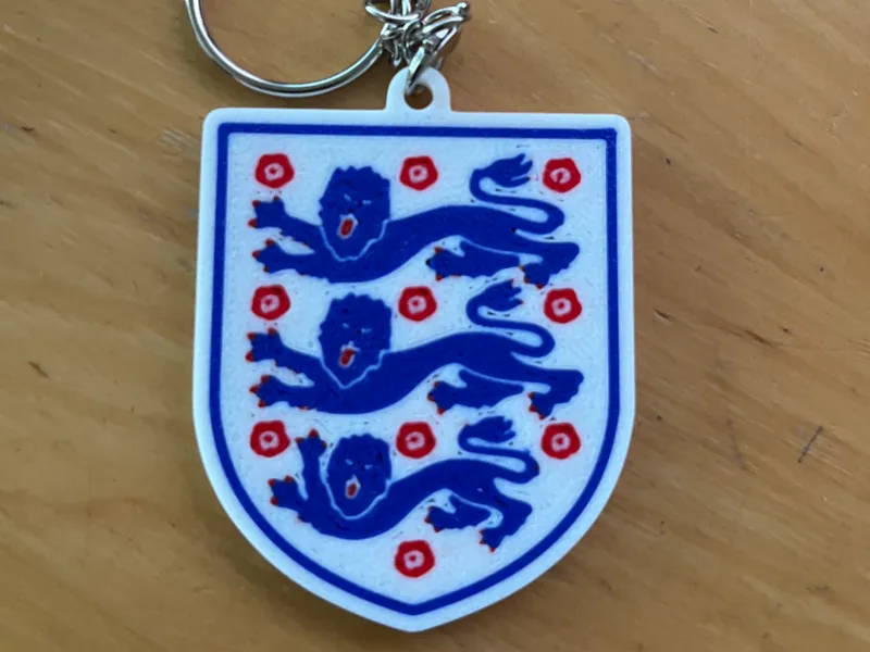 England FA World Cup 2026 Keychain