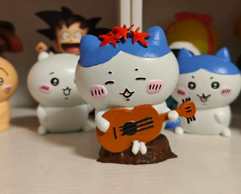 Chiikawa吉伊卡哇Hachiware小八吉它