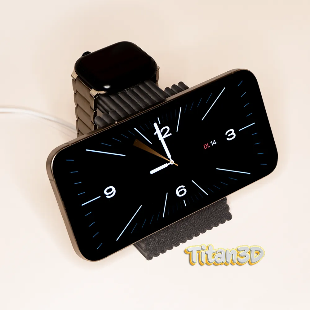 MagSafe Charging Stand for iPhone and Apple Watch - Free 3D Print Model ...