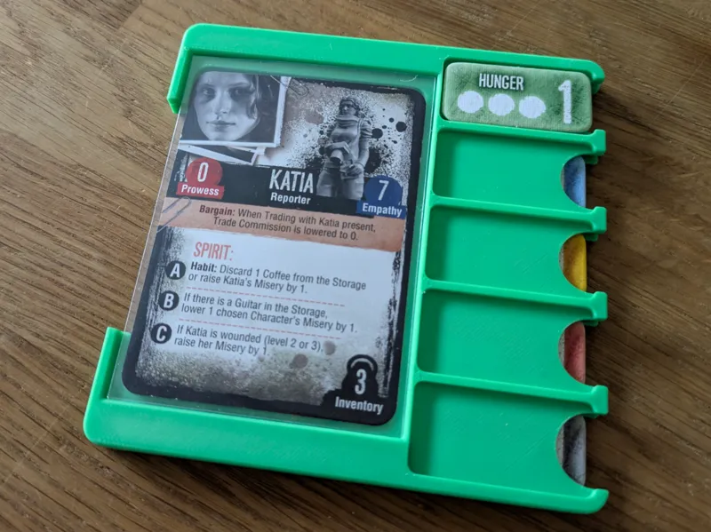 This war of mine character board