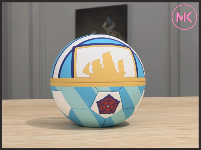 Sky Blue Ballon – Manchester City Edition
