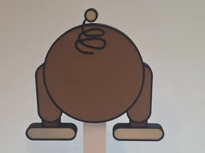 Wall Art - Toy Story - Slinky Rear End (NO AMS)