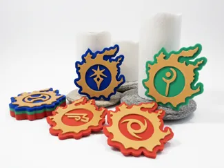 FFXIV Job Symbols - Stackable Coasters