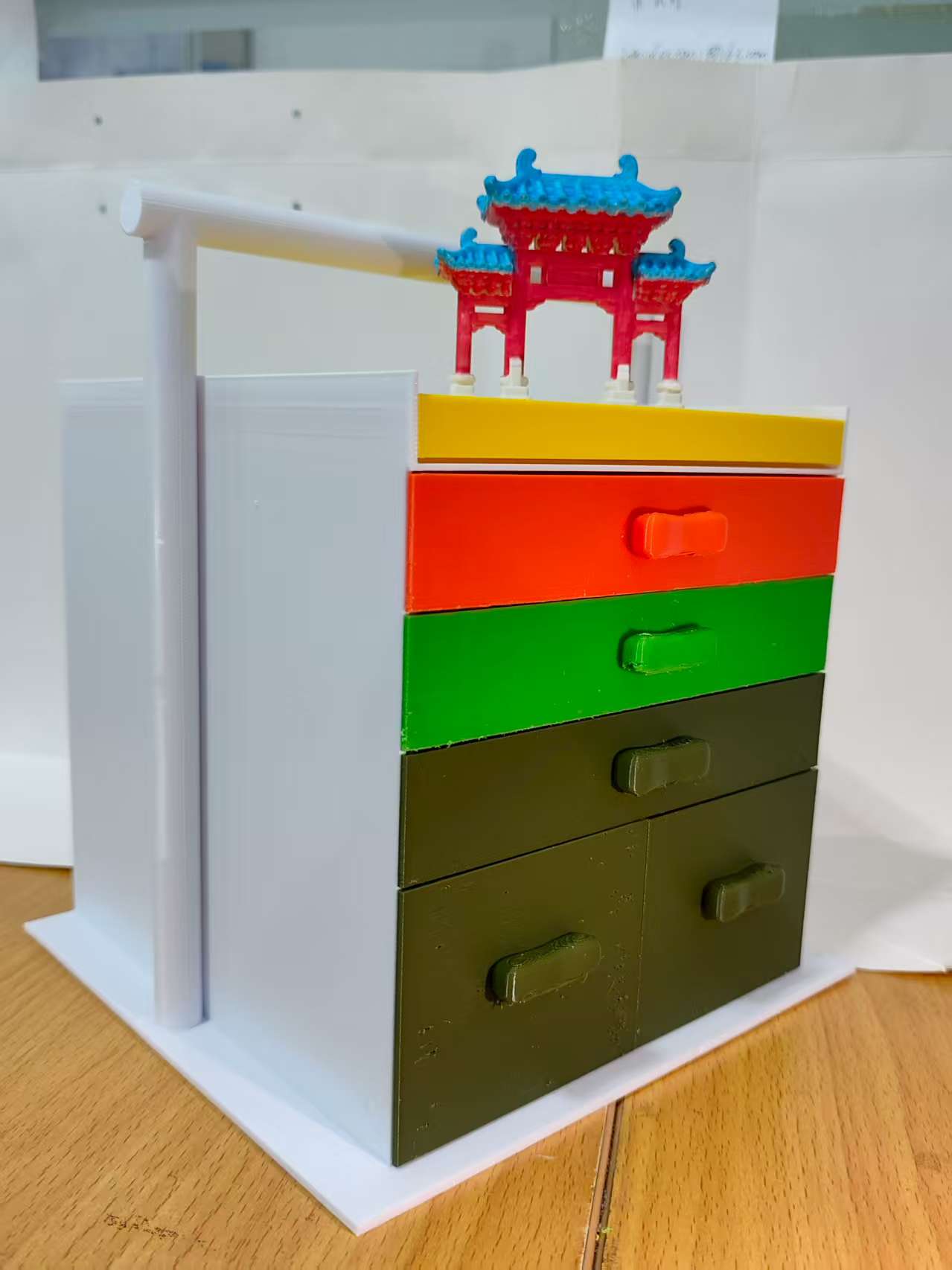 Miniatura 3 do modelo 3D 便携梳妆盒