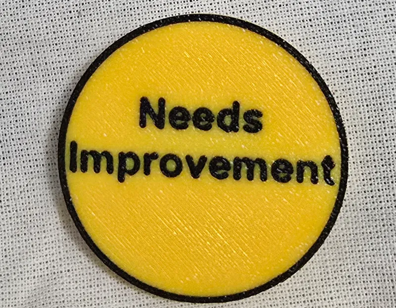 Needs Improvement token