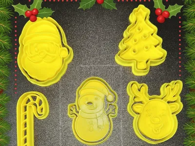 Christmas Cookie Cutter Set (6pcs)
