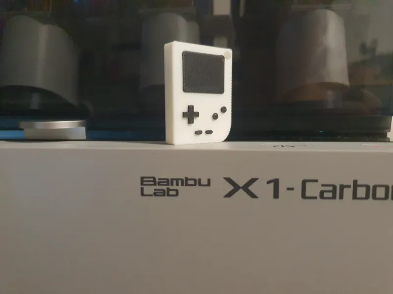 Cute gameboy keychain