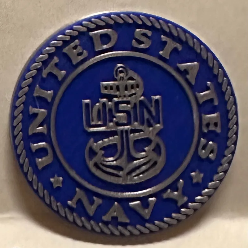 Double-Sided Navy Coin