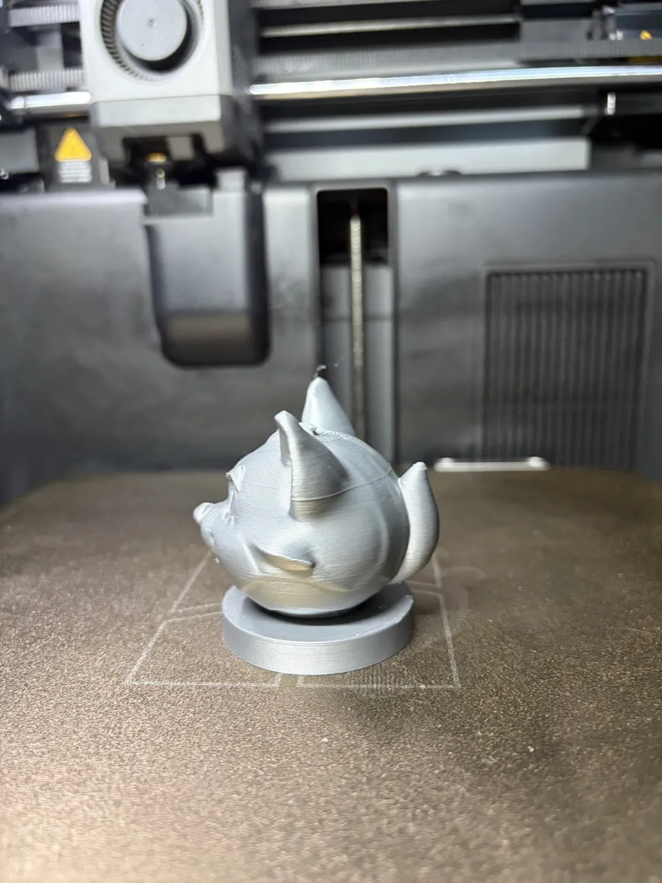 Cute Fox Head-Adorable Fox Bust- 3D Print Model view 3