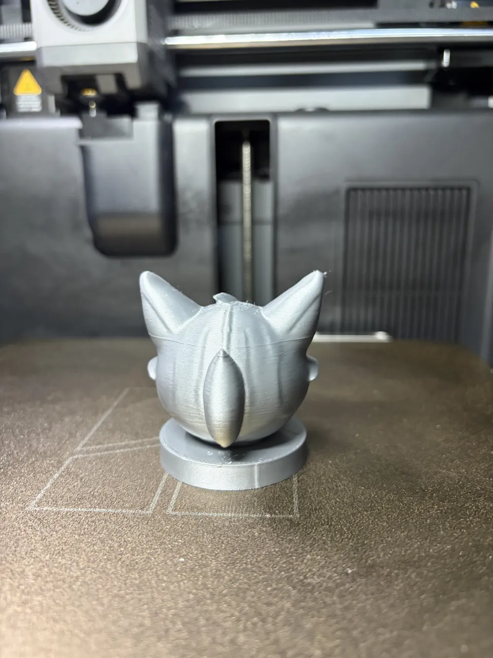 Cute Fox Head-Adorable Fox Bust- 3D Print Model view 4