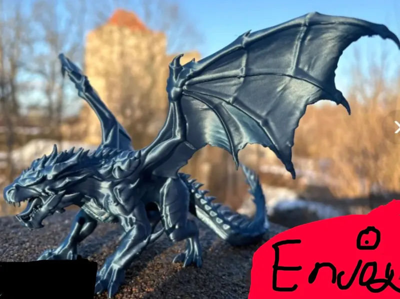 Standing dragon