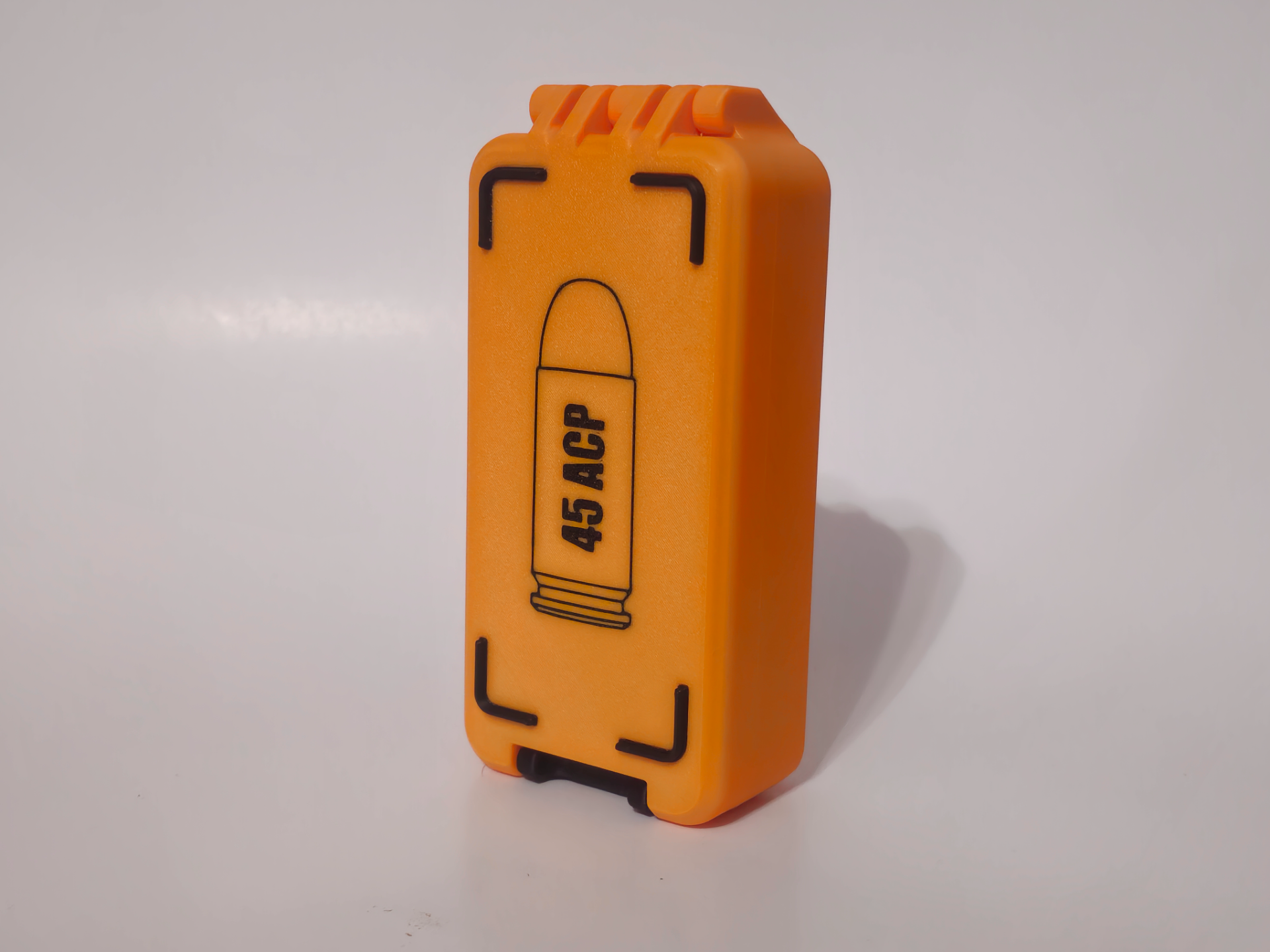 45 ACP Ammo Box - 50 Rounds - Stackable