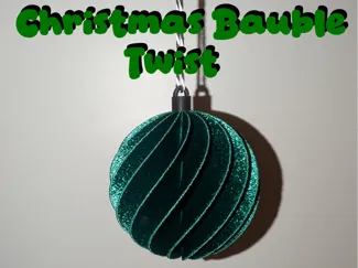 Christmas Bauble / Christmas Ornament Twist