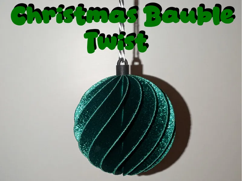 Christmas Bauble / Christmas Ornament Twist