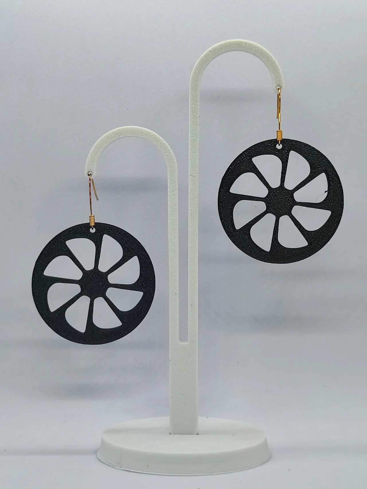 Aretes Rueda Solar view 3