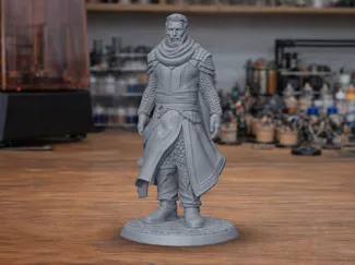Tabletop Minifigur - Mensch Kleriker