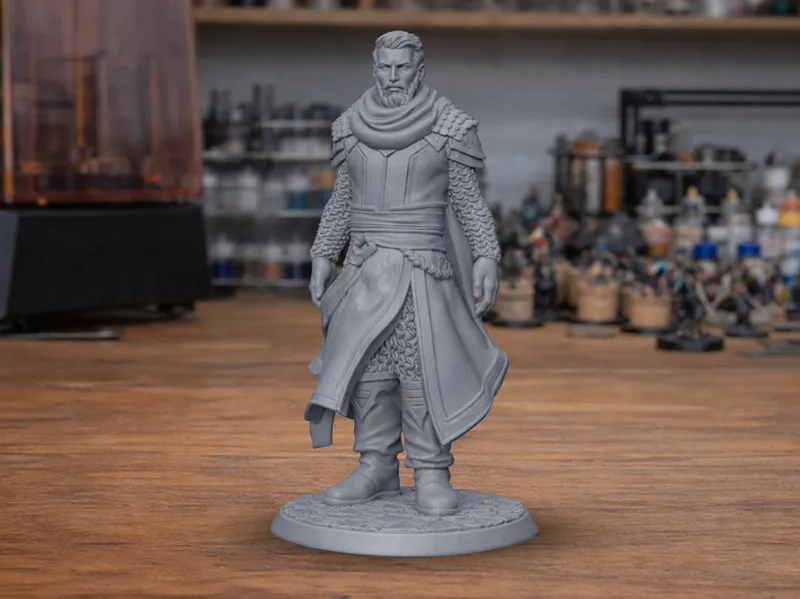 Tabletop Minifigur - Mensch Kleriker